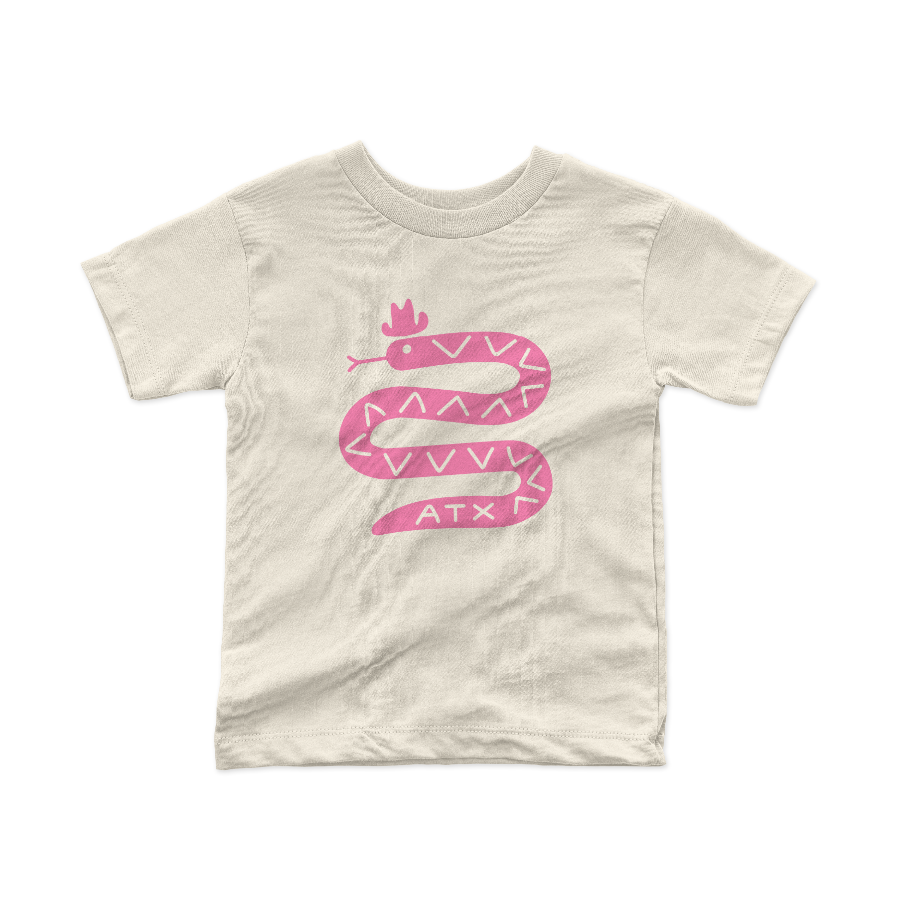 Our signature snake tee is nothing to be scared of! It's soft and cozy, and super cute on the littlest charmers.