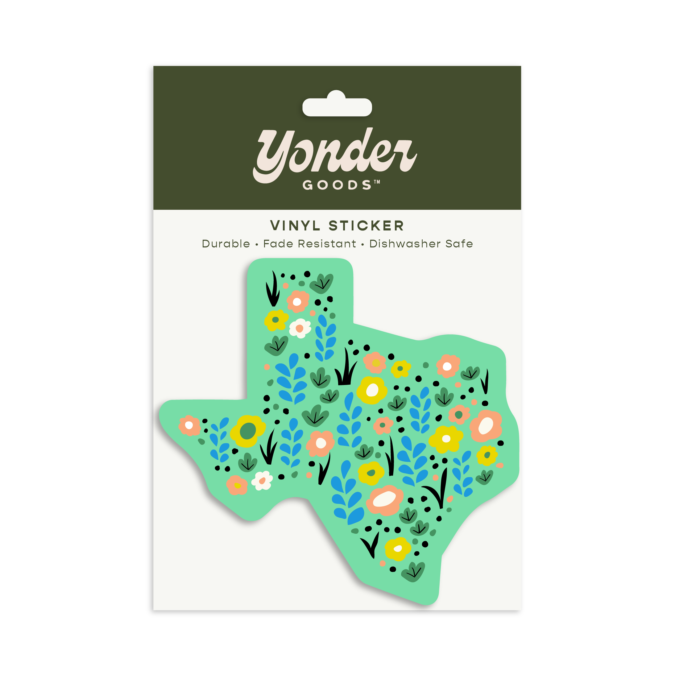 Texas Wildflower Sticker