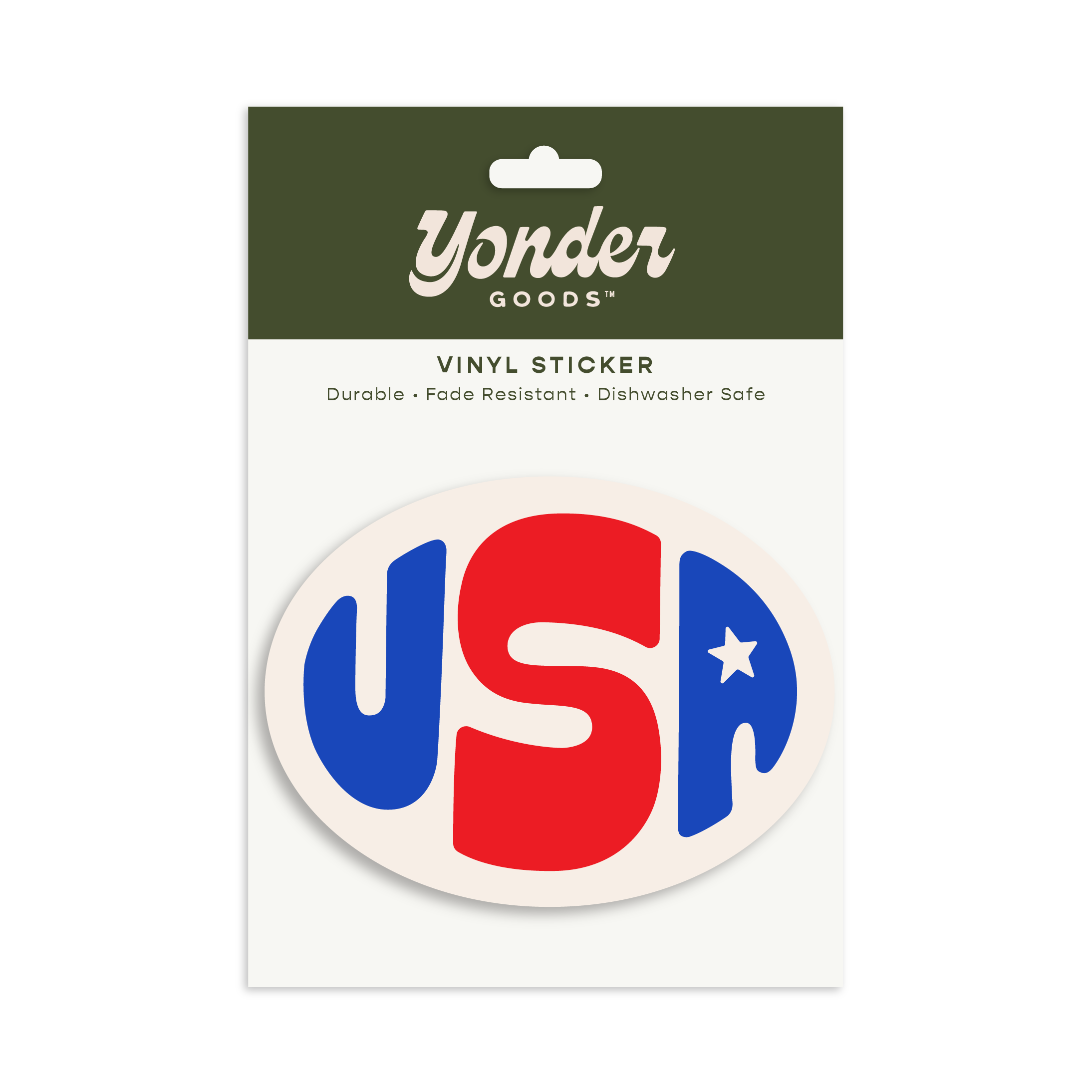 USA Sticker / World Cup / Fourth of July Sticker