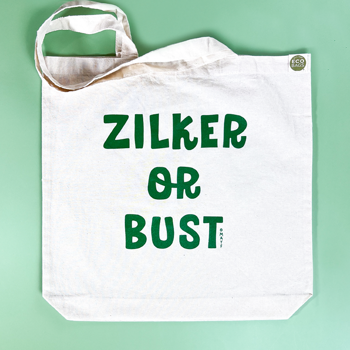 This Zilker tote bag is for all the Austin, Zilker Park fans out there! Perfect for carrying all the things to the park; your groovy shades, a blanket, and even a Topo or two!